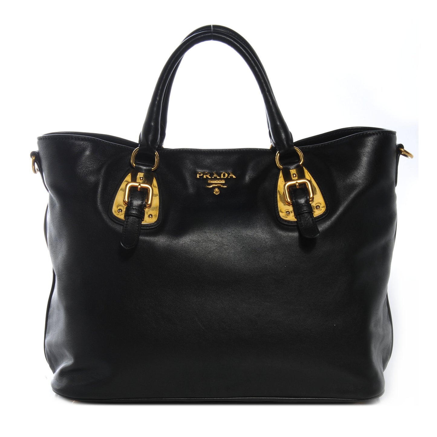 Soft Calf Tote Black