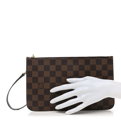 Louis Vuitton Damier Ebene Neverfull MM GM Pochette 2 of 6