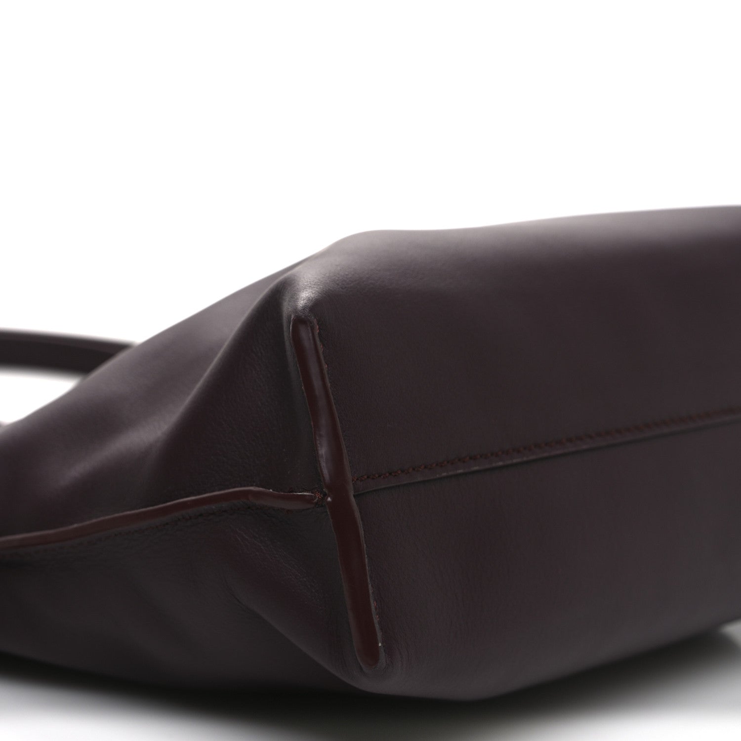 Loewe Calfskin Flamenco Knot Clutch Prune 8 of 13