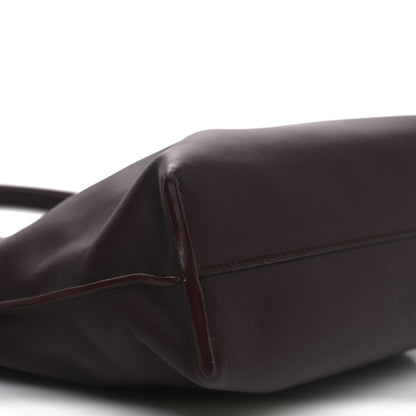 Loewe Calfskin Flamenco Knot Clutch Prune 8 of 13
