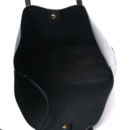Saint Laurent Calfskin Large Shopping Tote Black 6 of 11