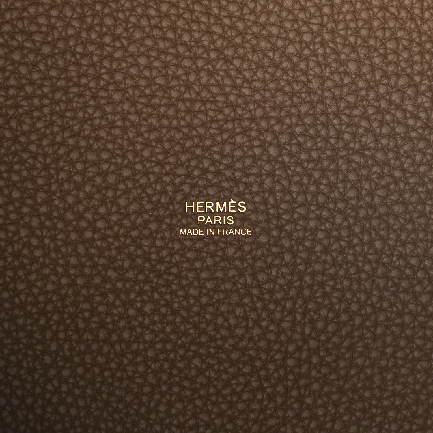 Hermes Taurillon Clemence Picotin Lock 22 MM Etoupe 6 of 9