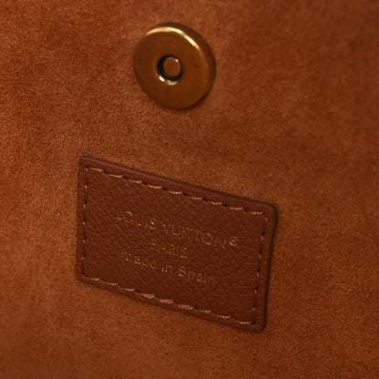 Louis Vuitton Grained Calfskin Low Key All In BB Cognac 7 of 10