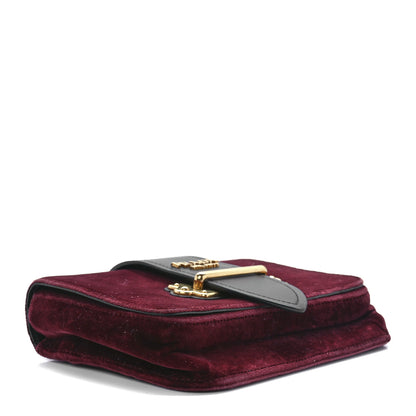 Prada Velvet City Calfskin Cahier Belt Bag Ribes Black 4 of 11