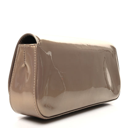Louis Vuitton Patent Sobe Clutch Beige Poudre 3 of 10