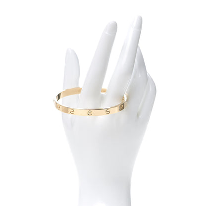 Cartier 18K Yellow Gold LOVE Bracelet 18 2 of 7