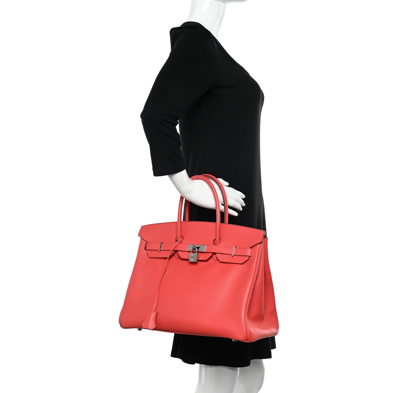 Hermes Epsom Birkin 35 Rose Jaipur 2 of 14