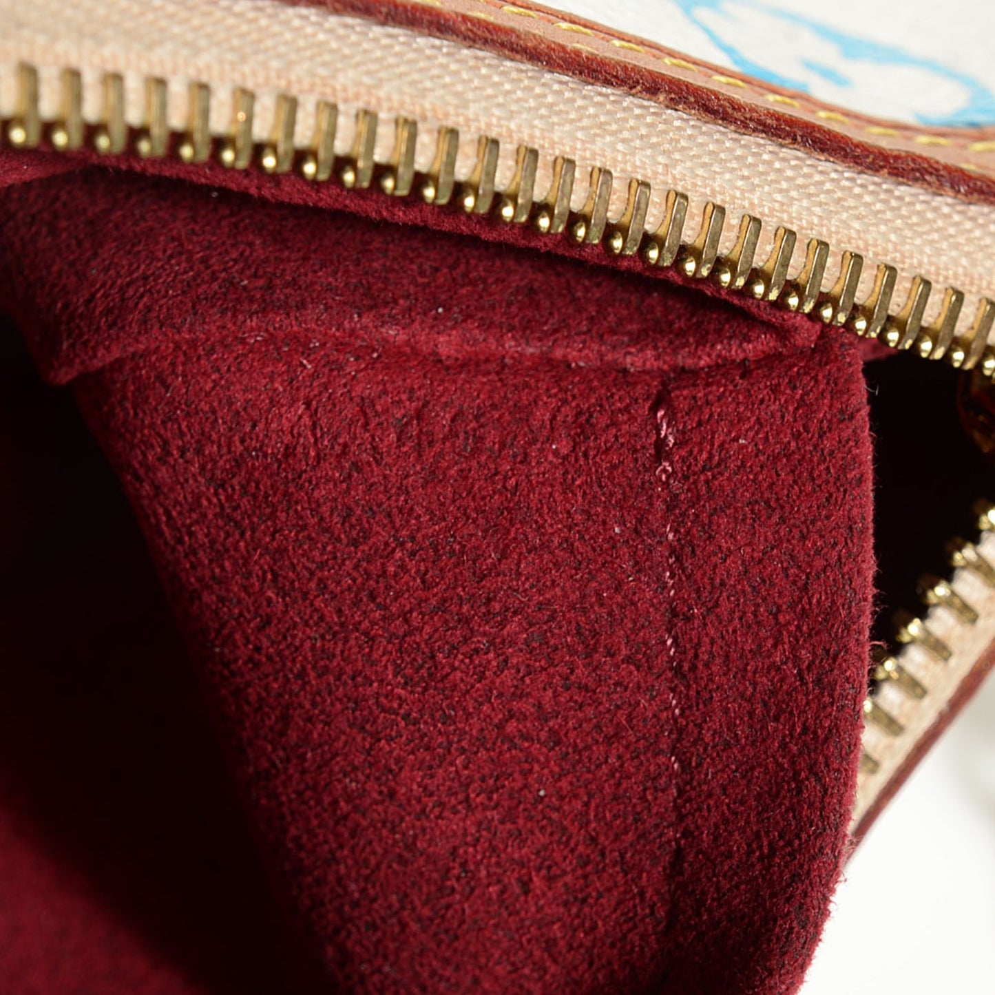 Monogram Multicolor Pochette Milla MM White