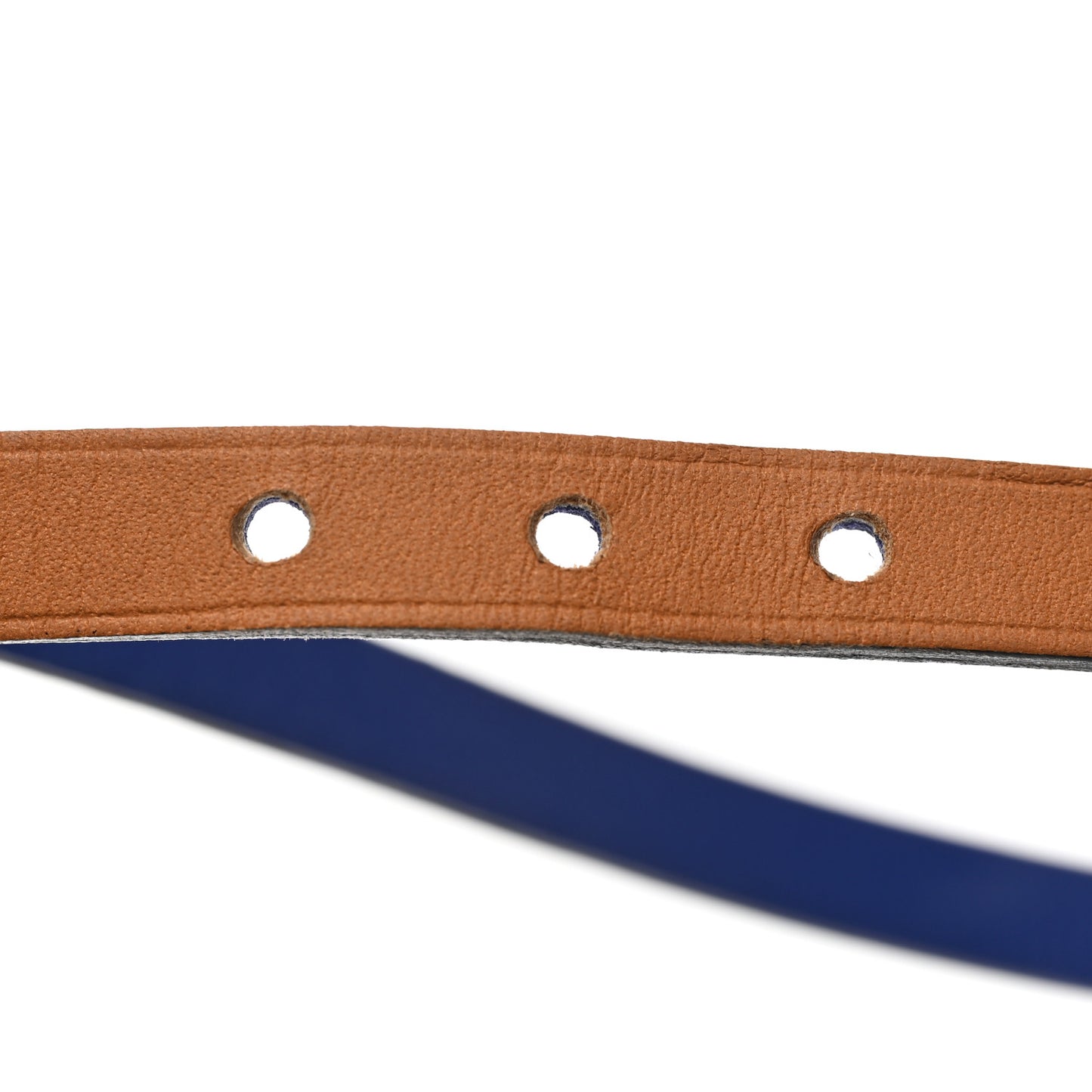 Swift 3MM Hapi Triple Tour Wrap Bracelet S Bleu Electrique Gold