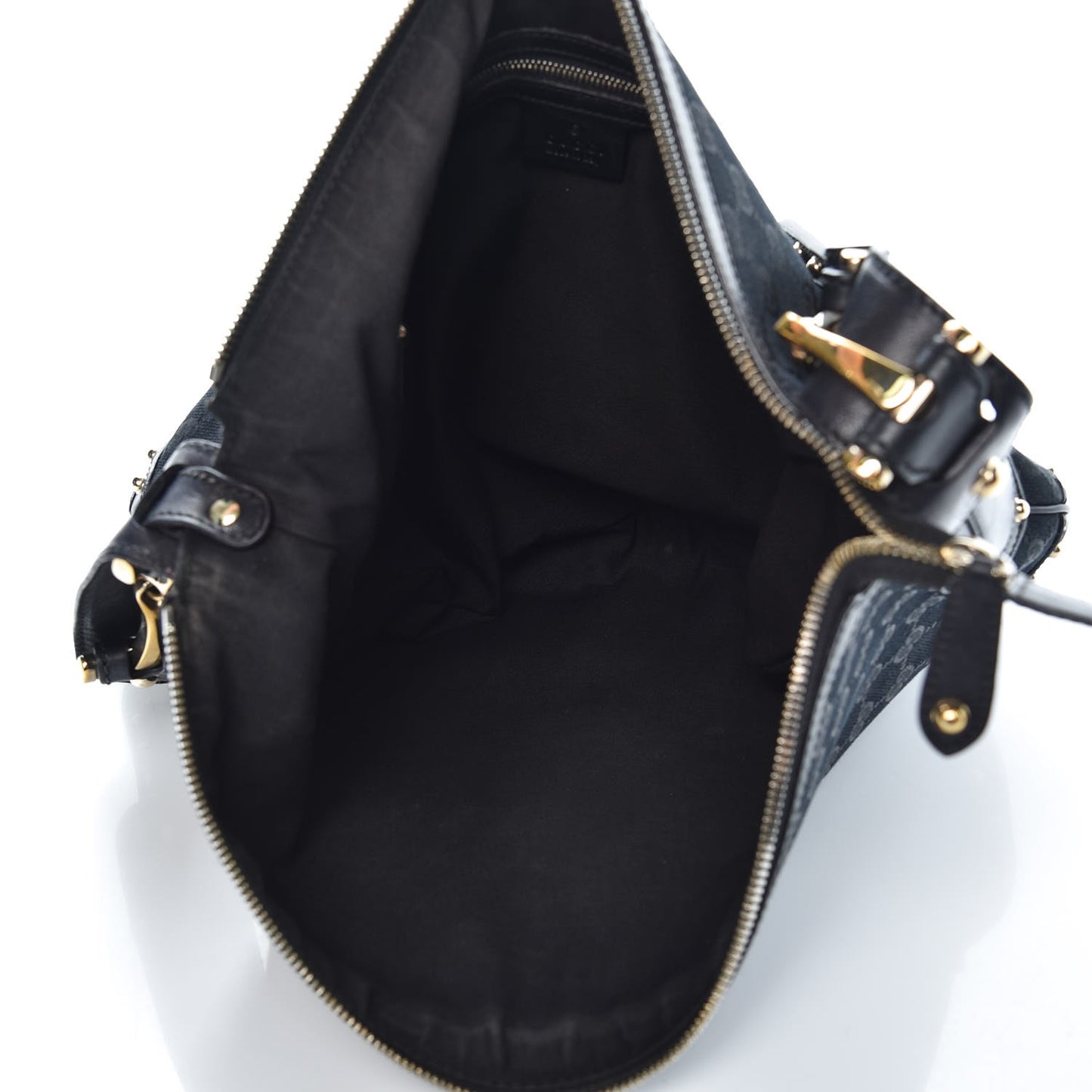 Monogram Pelham Studded Shoulder Bag Black