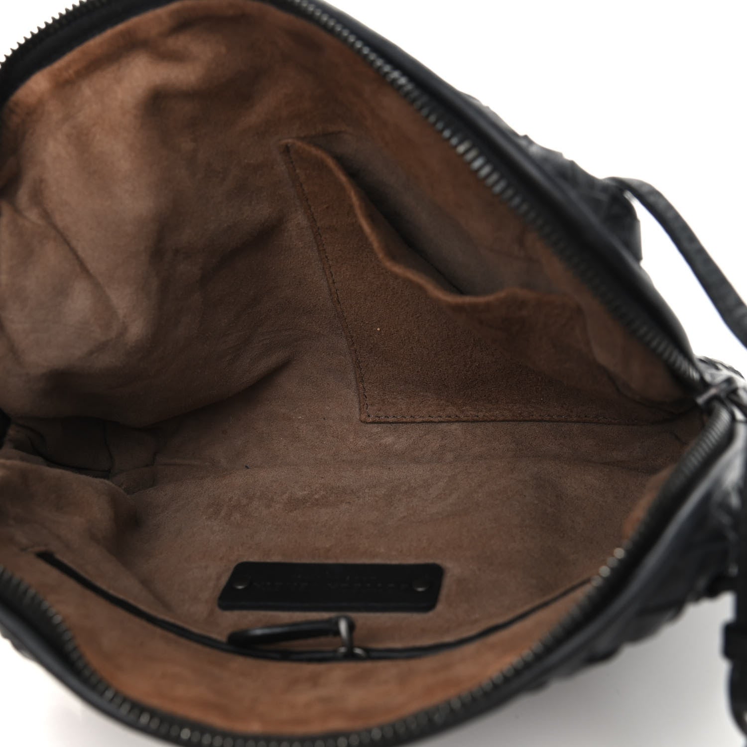 Bottega Veneta Nappa Intrecciato Pillow Crossbody Messenger Black 5 of 9