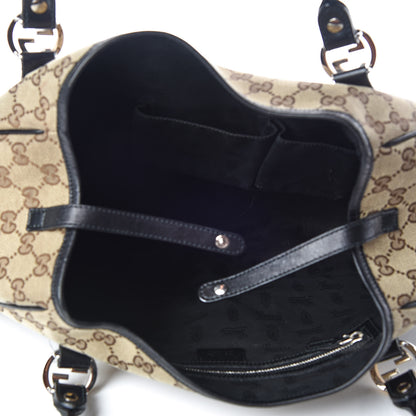 Gucci Monogram Medium GG Twins Tote Brown 7 of 13