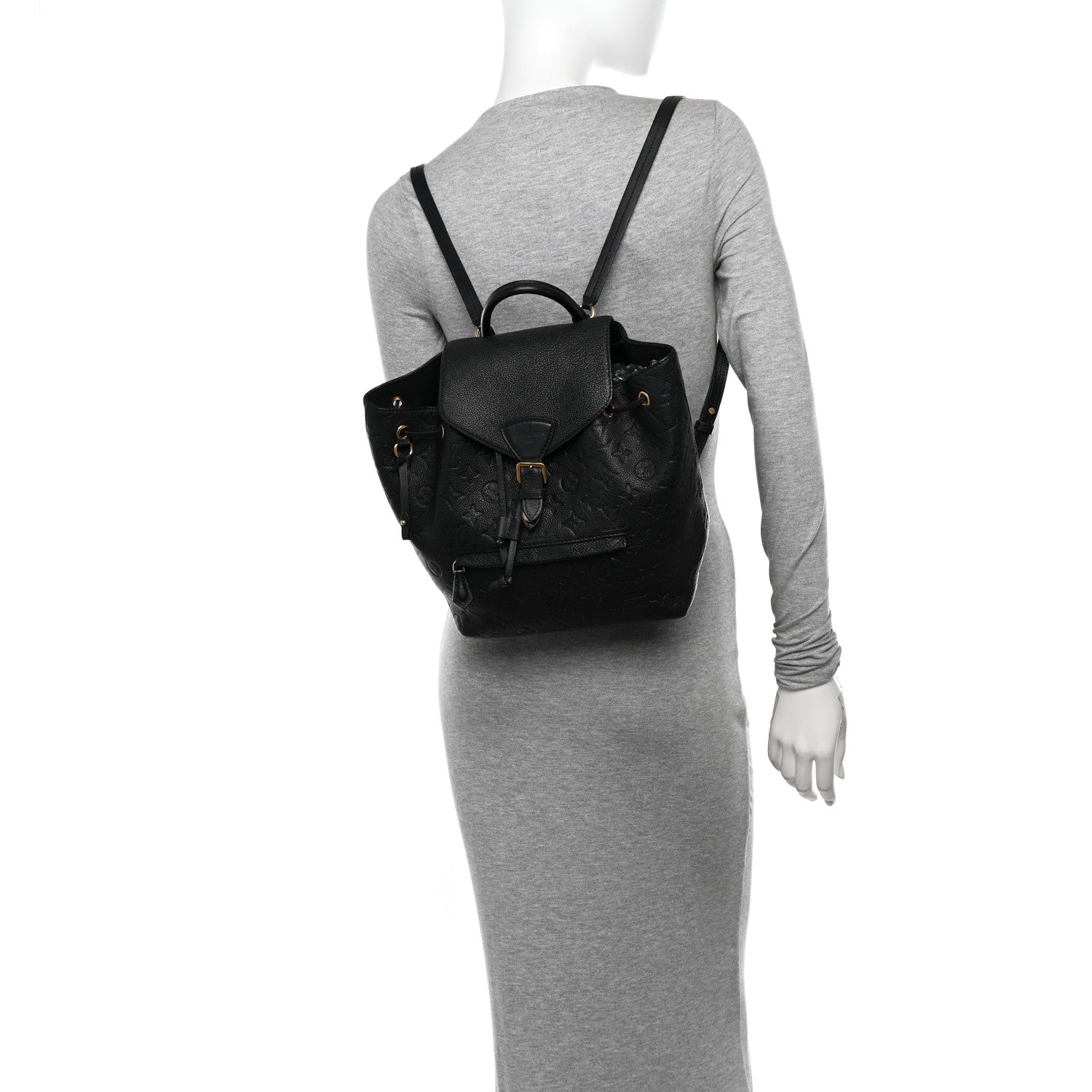 Louis Vuitton Empreinte Montsouris NM Backpack Black 2 of 16