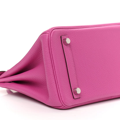 Hermes Togo Birkin 25 Magnolia 9 of 14