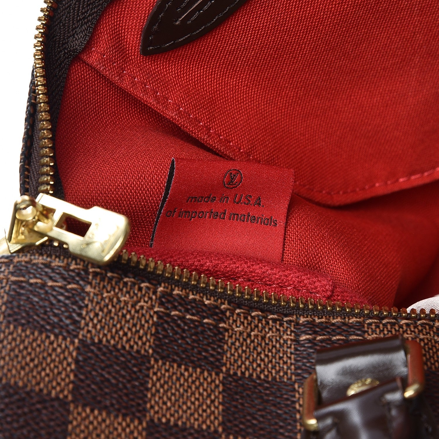 Louis Vuitton Damier Ebene Speedy Bandouliere 30 8 of 14