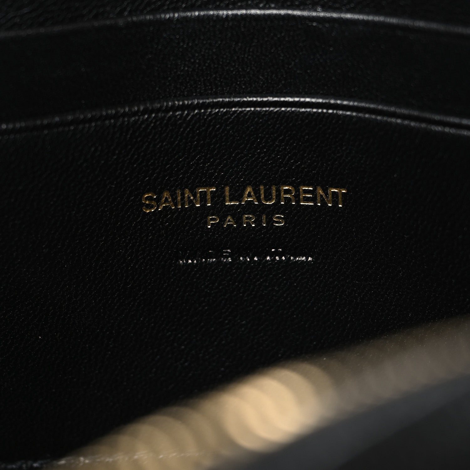Saint Laurent Grain De Poudre Matelasse Monogram Mini Lou Camera Bag Black 6 of 11