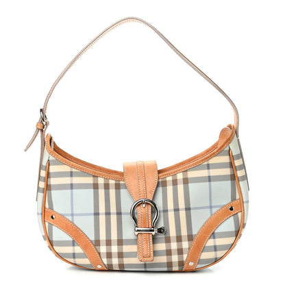 Burberry House Check Shoulder Bag Blue 1 of 20