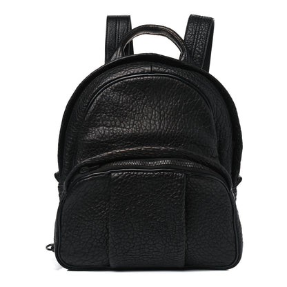 Alexander Wang Pebbled Lambskin Dumbo Backpack Black Matte Black Hardware 1 of 8