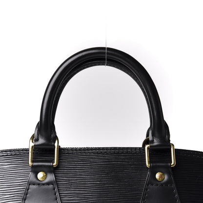 Louis Vuitton Epi Alma PM Black 10 of 10