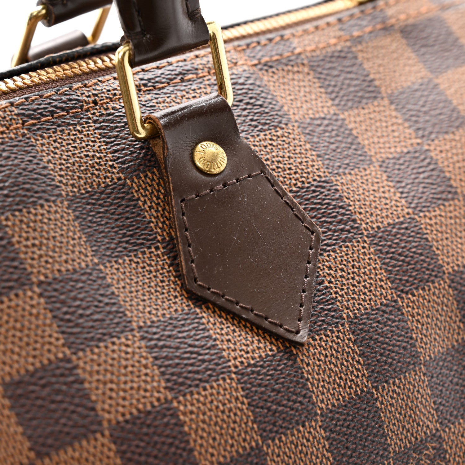 Louis Vuitton Damier Ebene Speedy Bandouliere 35 13 of 13