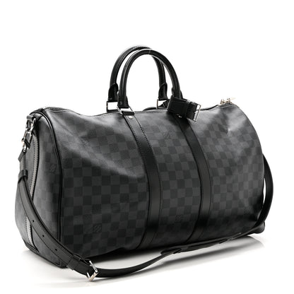 Louis Vuitton Damier Graphite Keepall Bandouliere 45 3 of 8