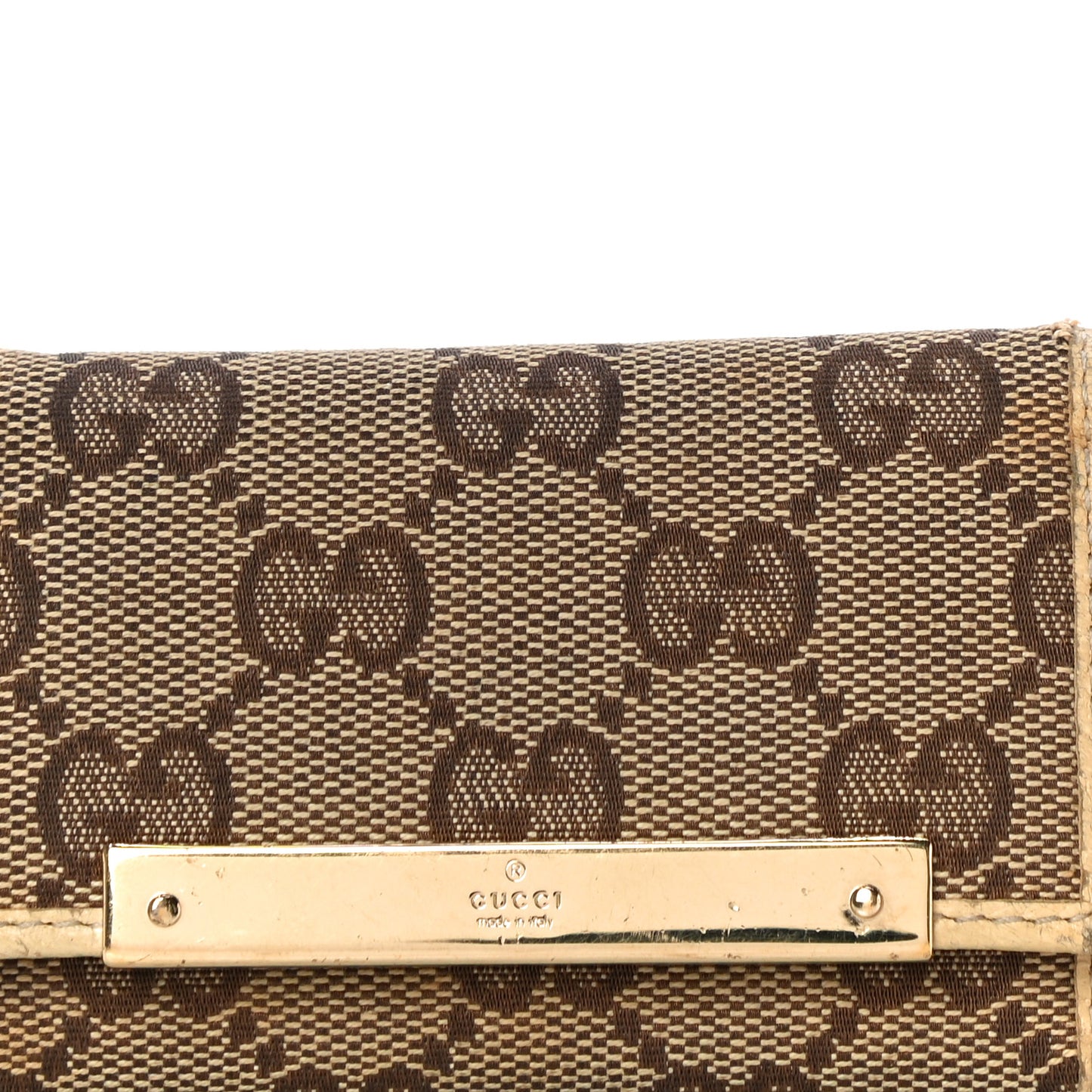 GG Supreme Monogram 6 Key Holder Case Off White