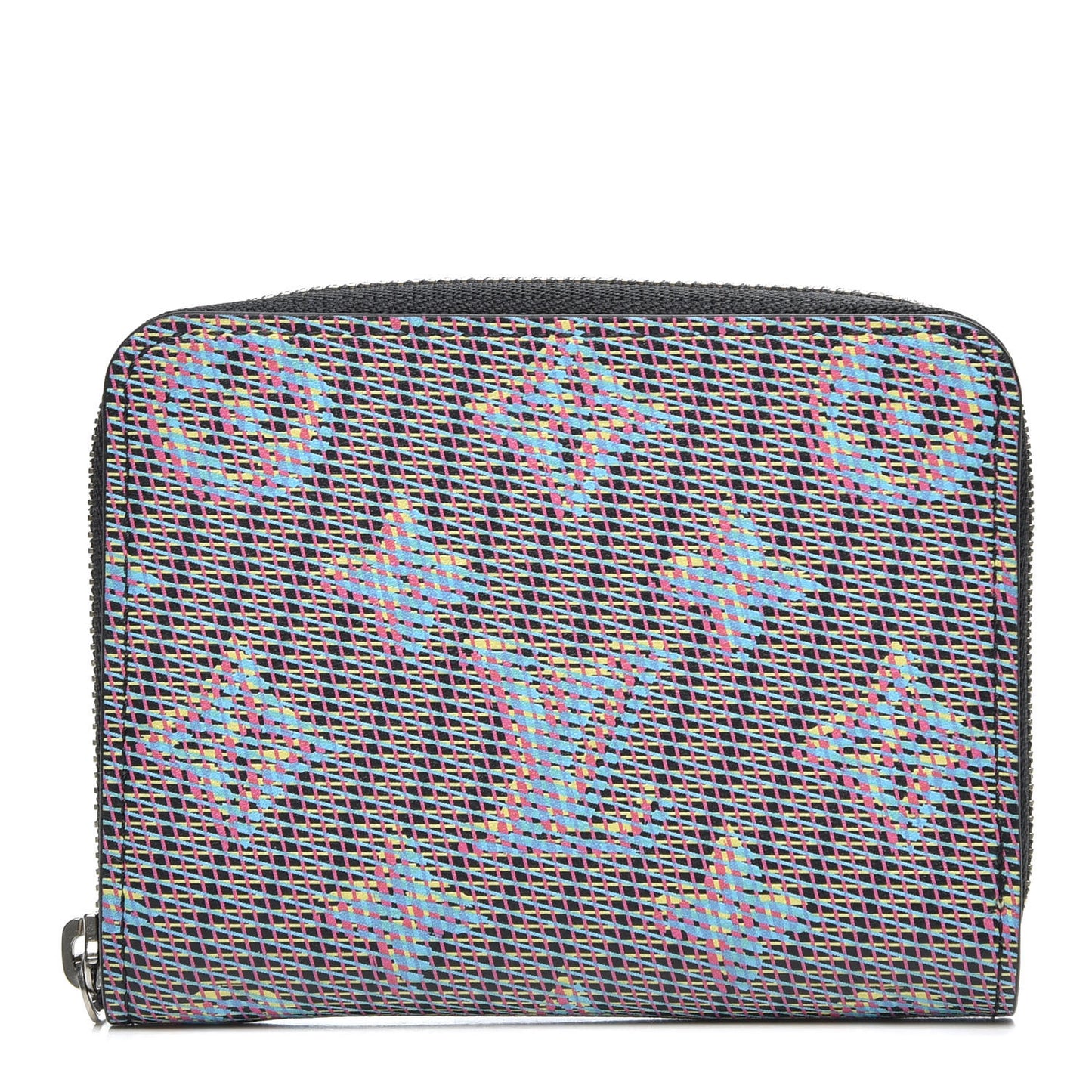 Calfskin Monogram LV Pop Zippy Coin Purse Blue