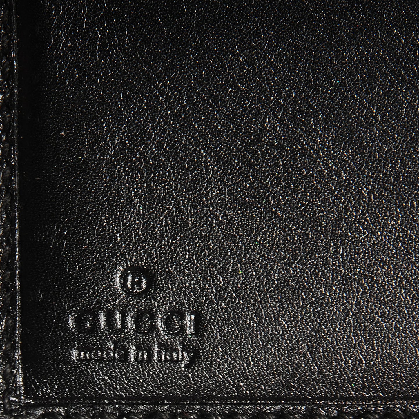 Calfskin Compact Britt Wallet Black