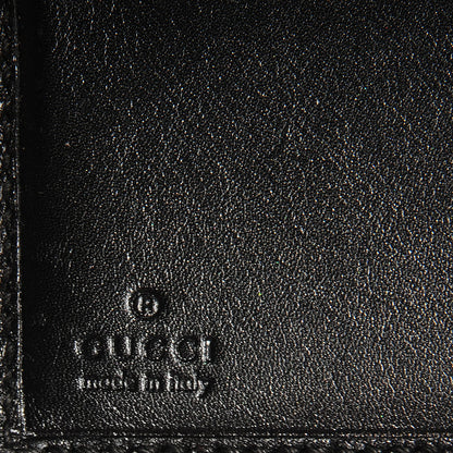 Gucci Calfskin Compact Britt Wallet Black 6 of 7