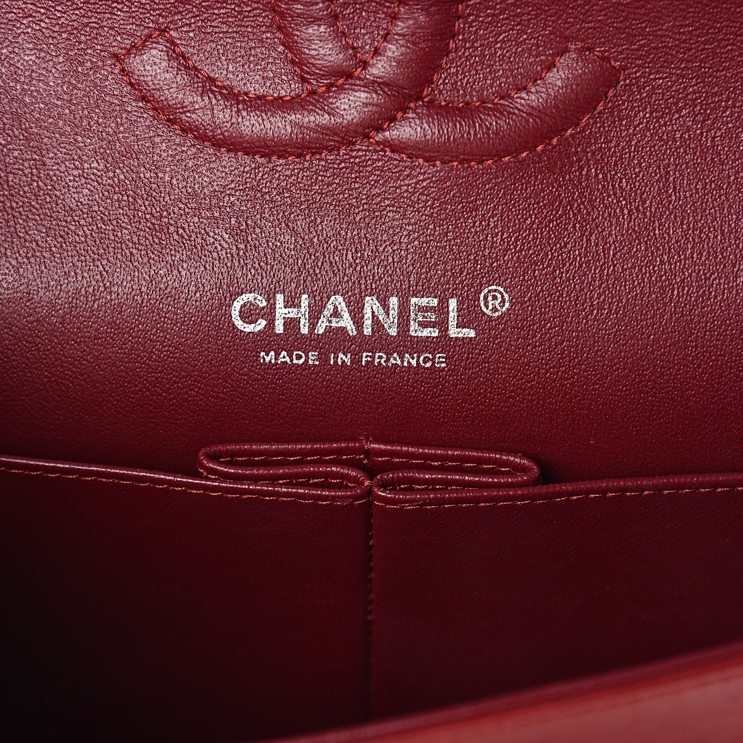 Chanel Patent Calfskin Quilted Medium Double Flap Red 6 of 14