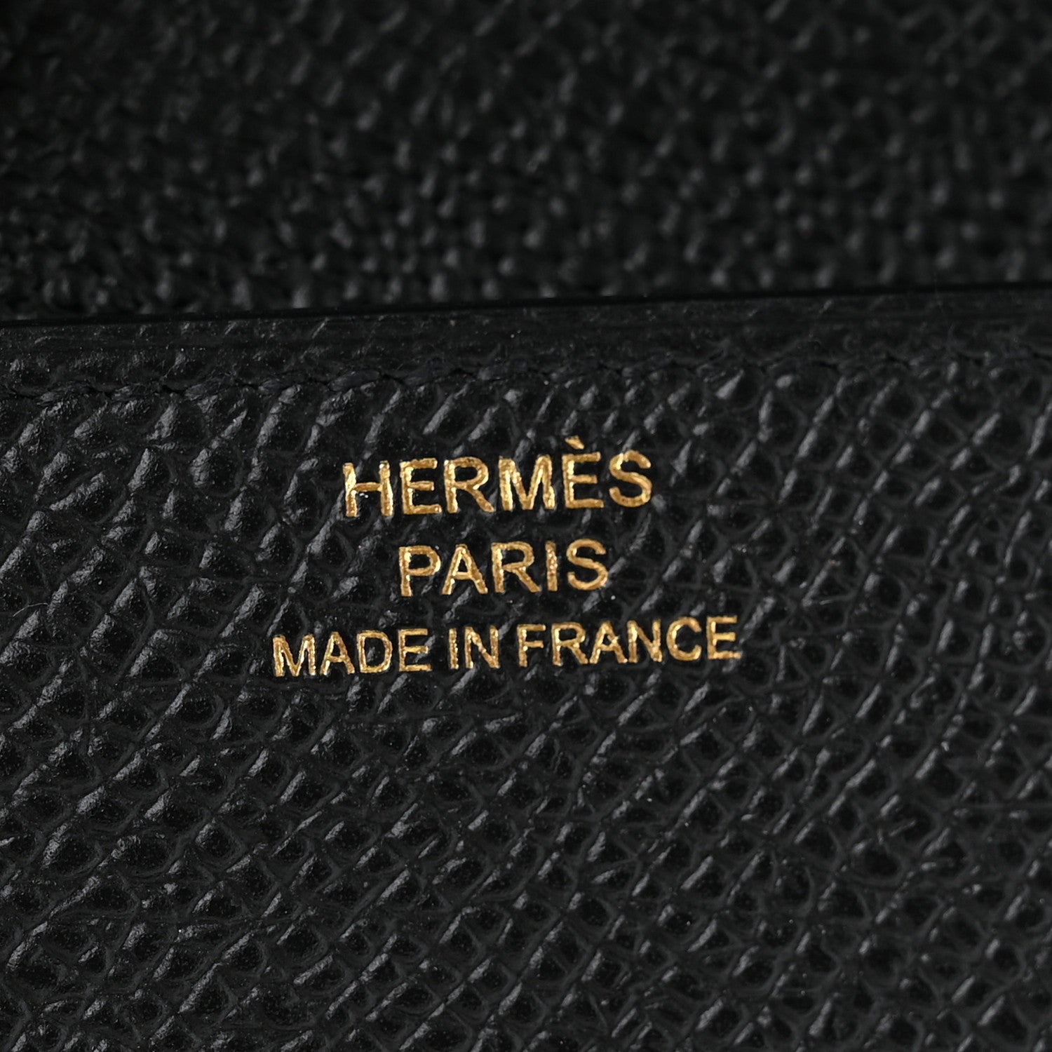 Hermes Epsom Clic Mini Card Holder Black 5 of 7