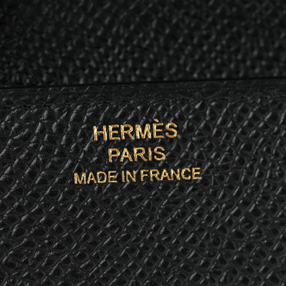 Hermes Epsom Clic Mini Card Holder Black 5 of 7