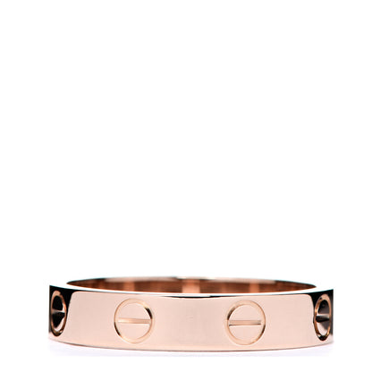 Cartier 18K Pink Gold 3.5mm LOVE Wedding Band Ring 52 6 2 of 4