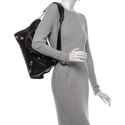 Balenciaga Agneau Giant 21 Gold Hardware City Black 2 of 6