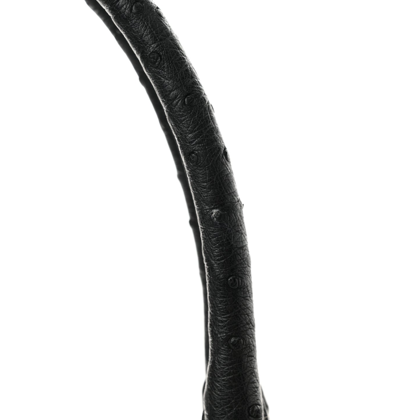 Ostrich Tote Black