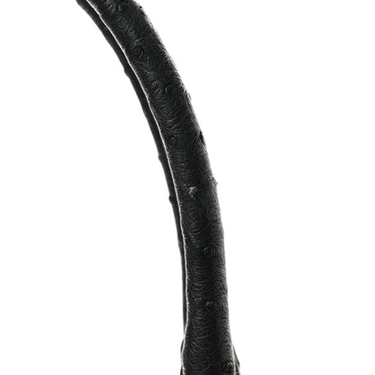 Prada Ostrich Tote Black 16 of 20