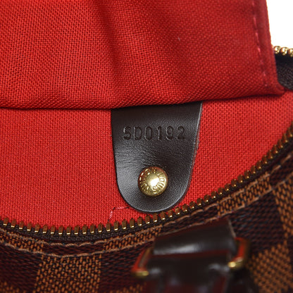 Louis Vuitton Damier Ebene Speedy Bandouliere 25 6 of 17
