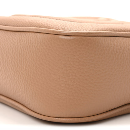 Gucci Pebbled Calfskin Small Soho Disco Bag Camelia 10 of 11