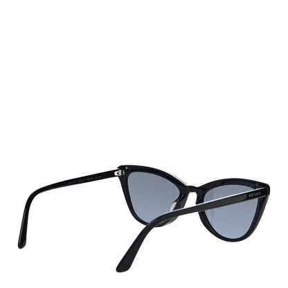 Prada Acetate Cat Eye Sunglasses SPR 01V Black 3 of 6