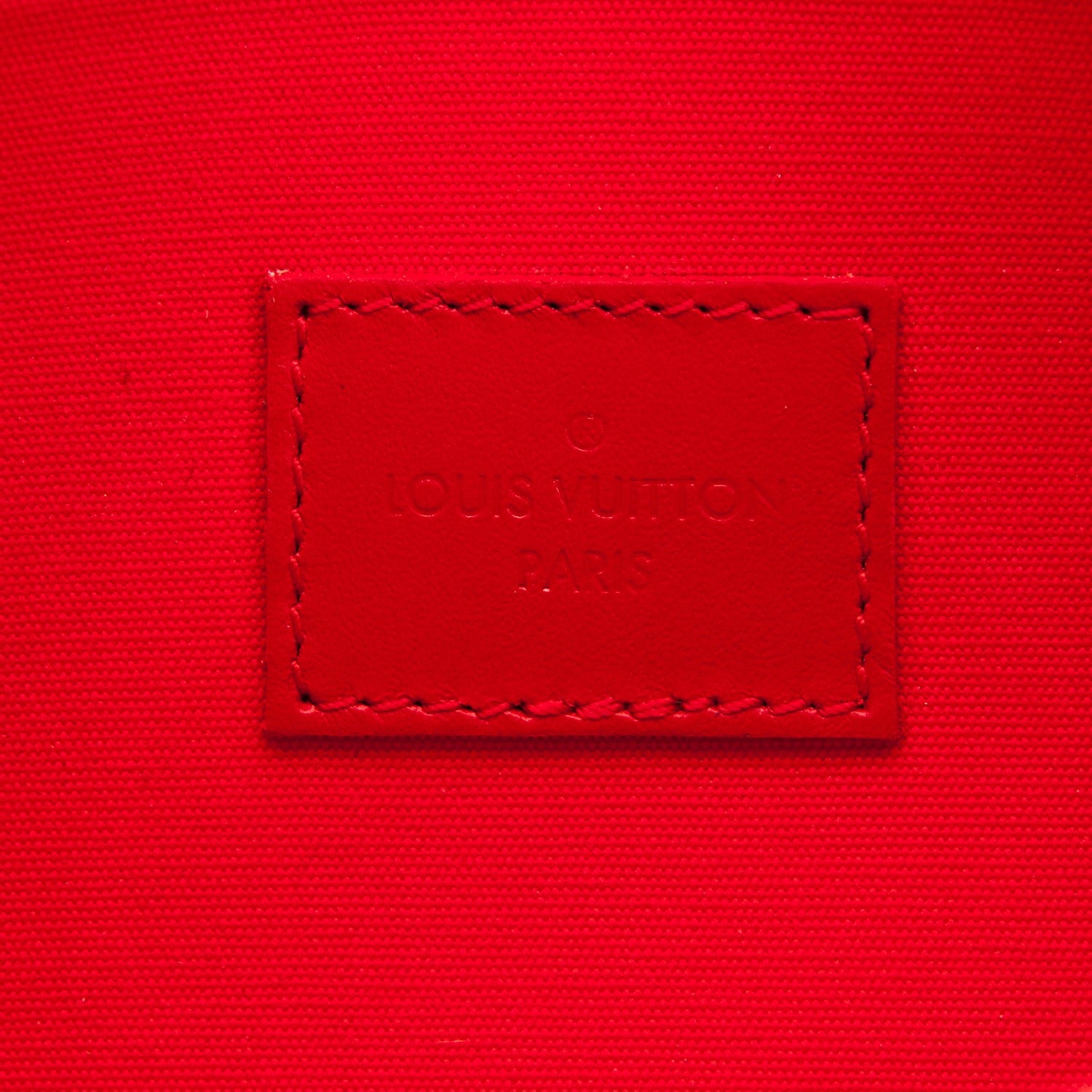 Louis Vuitton Vernis Felicie Pochette Chain Wallet Cherry 6 of 8