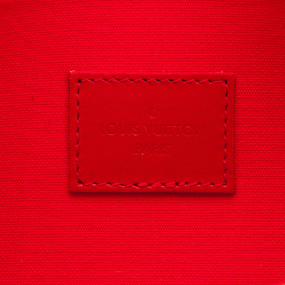 Louis Vuitton Vernis Felicie Pochette Chain Wallet Cherry 6 of 8