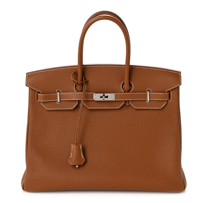Hermes Togo Birkin 35 Gold 1 of 10
