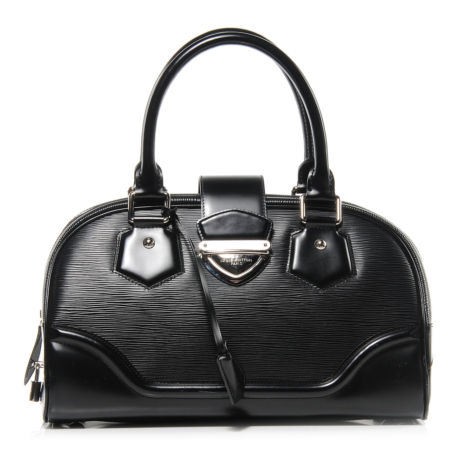 Louis Vuitton Epi Bowling Montaigne GM Black 1 of 8