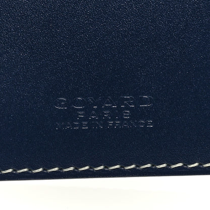 Goyard Goyardine Grenelle Passport Wallet Navy 6 of 6
