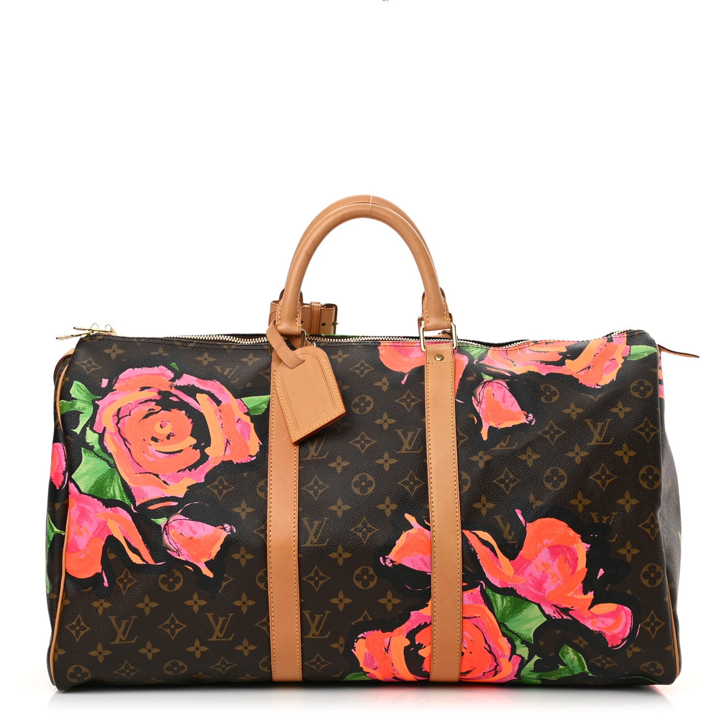 Monogram Roses Keepall 50