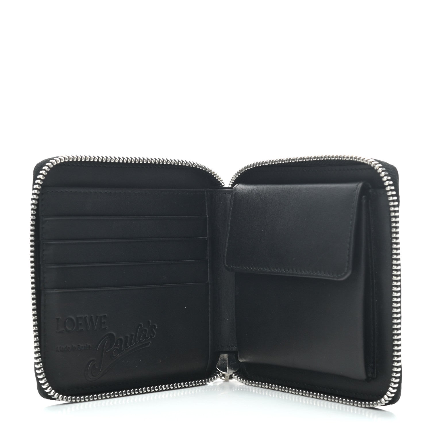 Loewe Calfskin Paula's Ibiza Small Puzzle French Zip Around Wallet 5 of 8