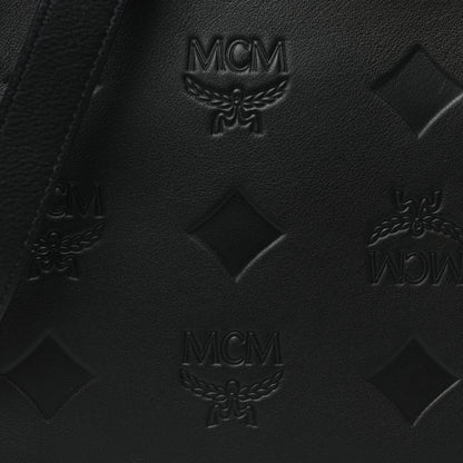 MCM Nappa Maxi Monogram Mini Klassik Crossbody Black 8 of 10