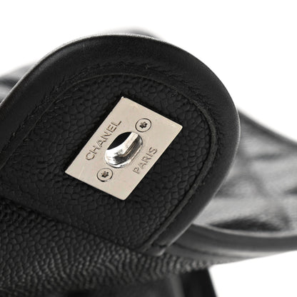 Chanel Caviar Quilted Large French Riviera Flap Black 12 of 13