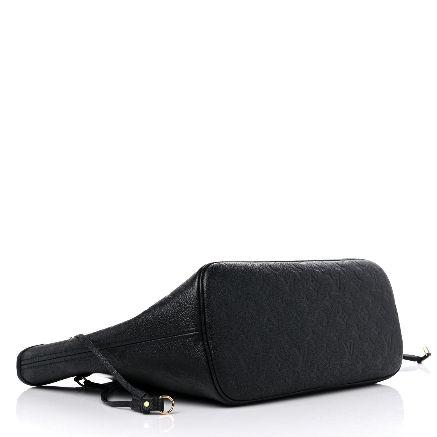 Louis Vuitton Empreinte Monogram Giant Neverfull MM Black 4 of 11