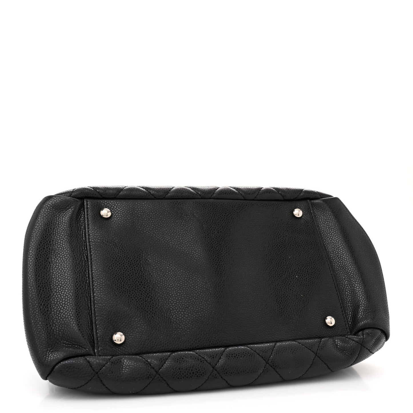 Caviar Quilted Timeless CC Shoulder Bag Black
